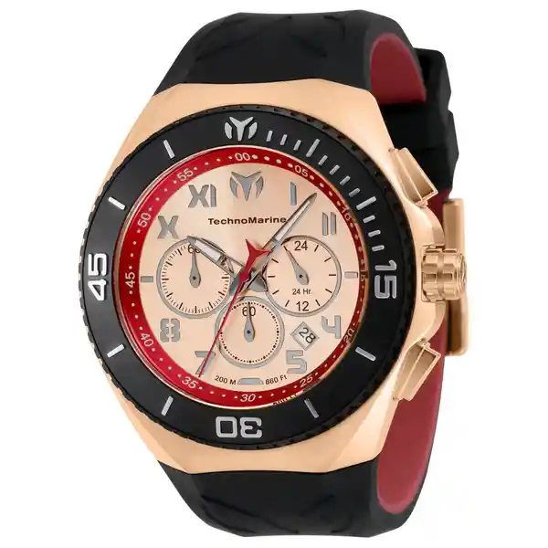 Reloj Manta Hombre Negro TM-221047 Technomarine