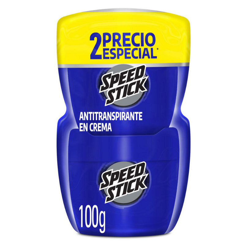 Desodorante Hombre Speed Stick Xtreme Night Pote 100g x2