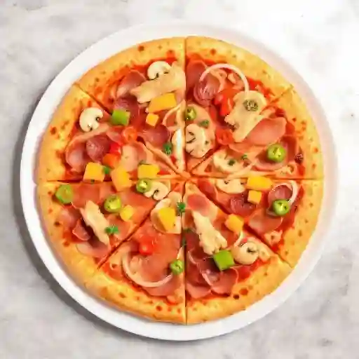 Pizza Dados Super Especial Pequeña