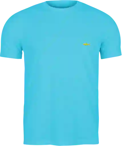 Camiseta Hombre Azul Clara Talla XL Salvador Beachwear