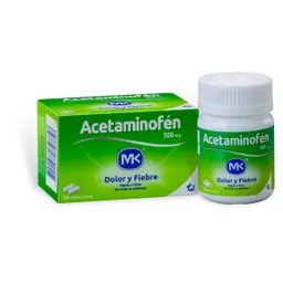 Acetaminofen Mk (500 mg)