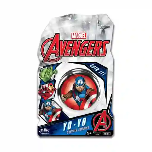 Yoyo 4 Estilos Capitan America Jaru