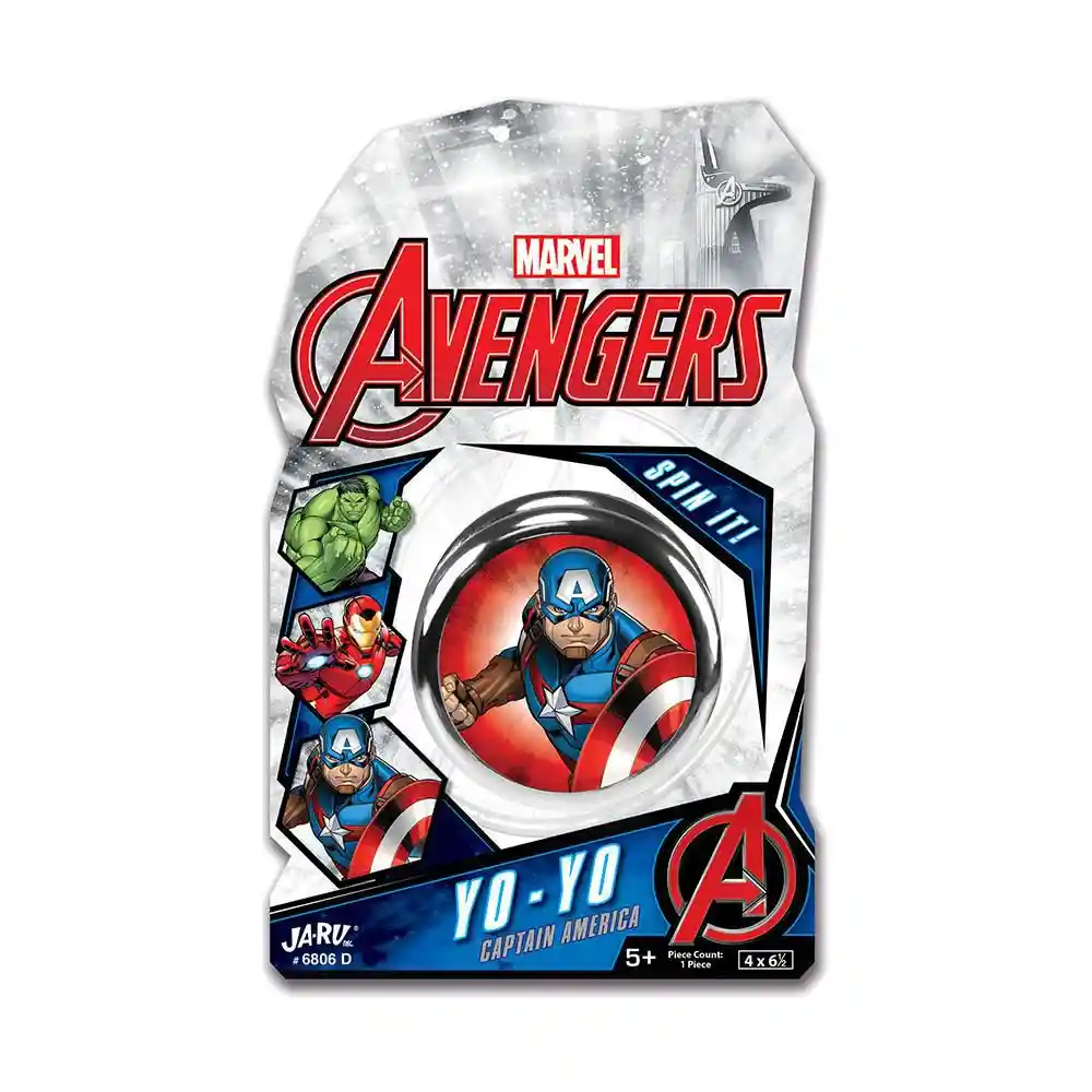 Yoyo 4 Estilos Capitan America Jaru