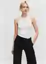 Top Karl Crudo Talla XS Mujer Mango