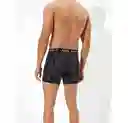 Bóxer Negro Talla Large Hombre American Eagle