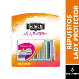 Schick Cartuchos para Afeitadora Lady Protector