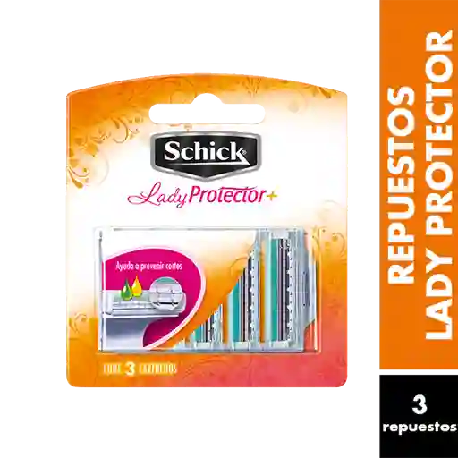 Schick Cartuchos para Afeitadora Lady Protector