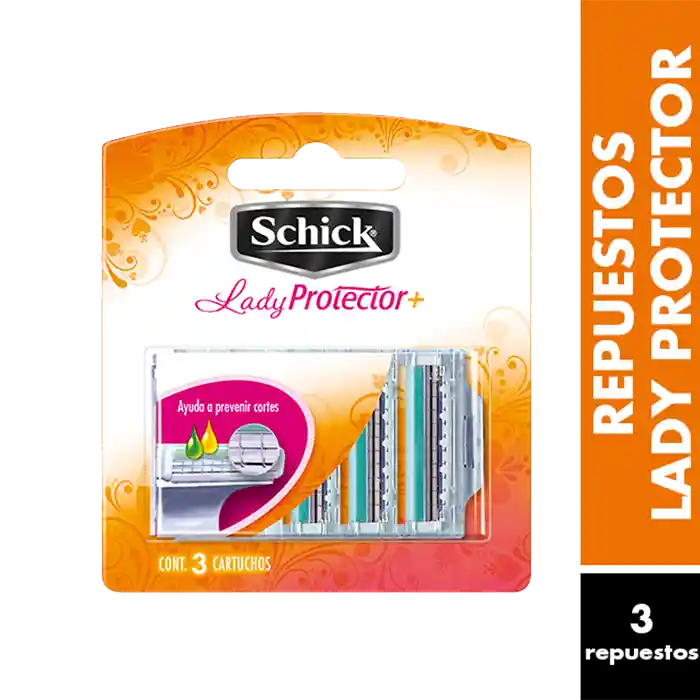 Schick Cartuchos para Afeitadora Lady Protector