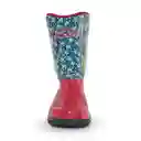 Disney Botas de Lluvia Mickey Osama Para Niño Rojo Negro T. 26