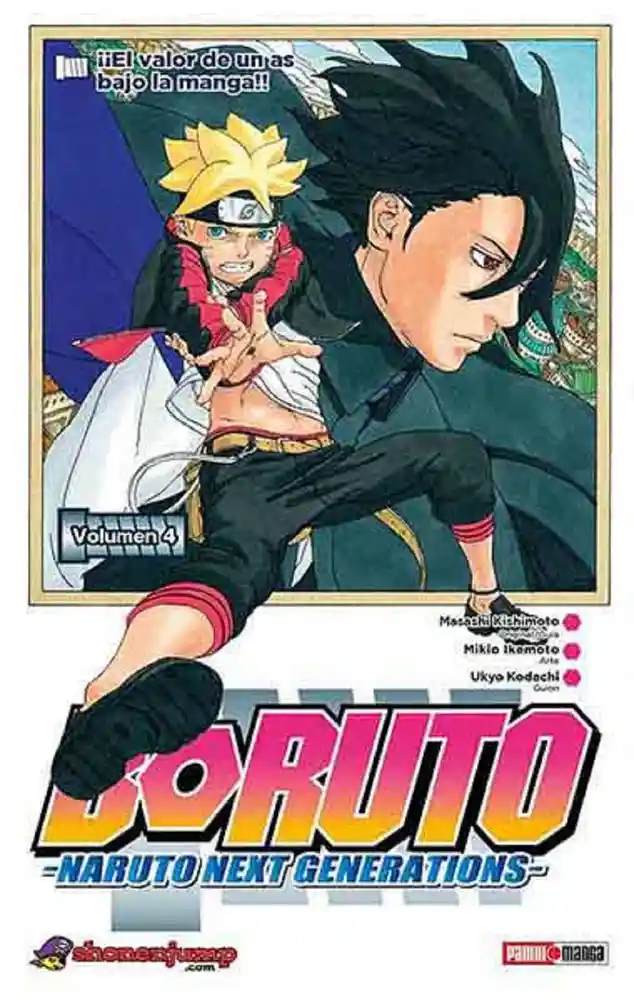 Manga Boruto N.4 Panini Qboru004