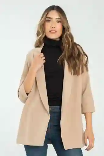 Blazer Ginebra Color Beige Medio Talla XL Ragged