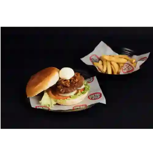 Bxa Burguer con Papas