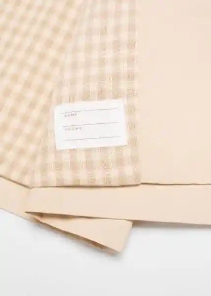 Chaqueta Claudiab Beige Talla 71 Niña Mango