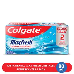 Colgate Pasta Dental Max Fresh Cristales Refrescantes