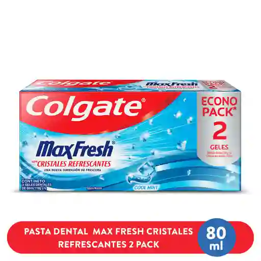 Colgate Pasta Dental Max Fresh Cristales Refrescantes