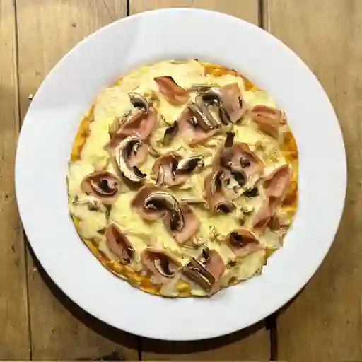Pollo y champiñones
