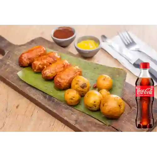 Combo Chorizo Limeño + Coca Cola Original 400 ml