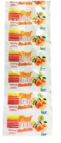Vical Ecar Ltda Vitamina C Blister 500 Mg Manda Mast 144 T