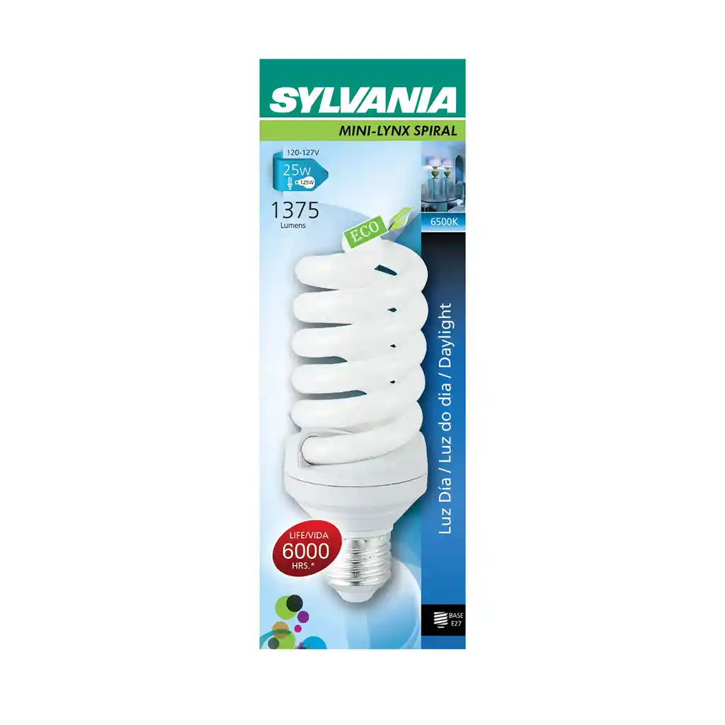 Sylvania Bombillo Spiral 