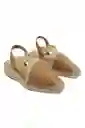 Spadrilla Plana Beige Dalel