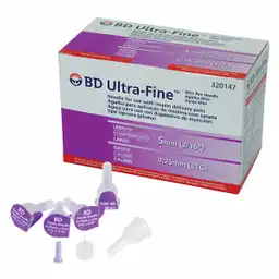 Bd Ultra-Fine Mini Aguja para Insulina 
