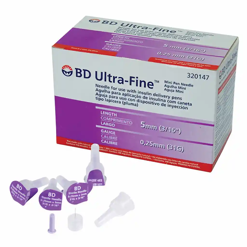 Bd Ultra-Fine Aguja para Insulina Mora