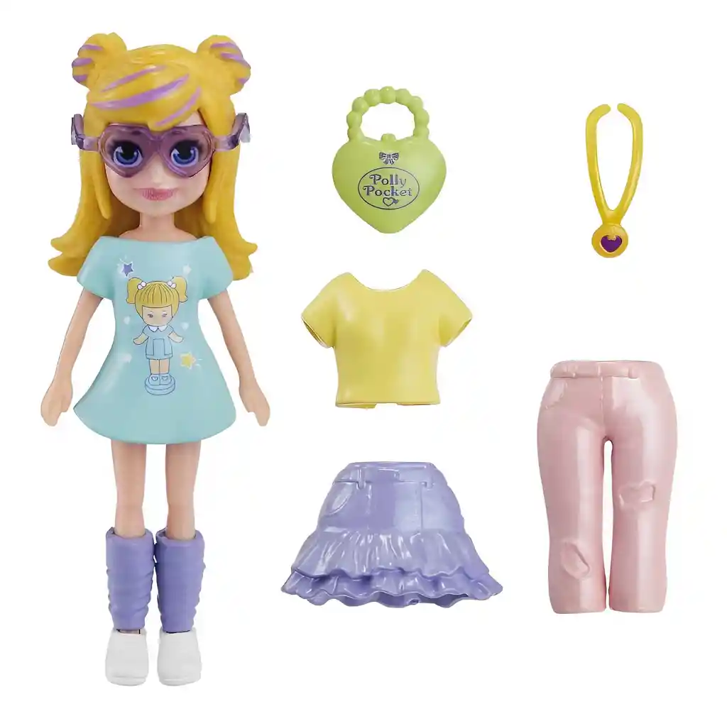 Polly Pocket Muñeca Paquete de Modas Pequeño