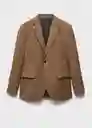 Saco Americana Turin Marron Talla 56 Hombre Mango