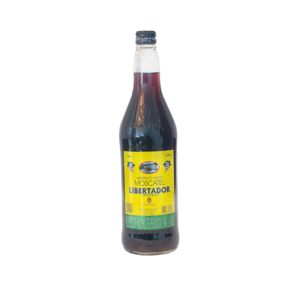 Libertador Vino Tinto Moscatel 750 ml