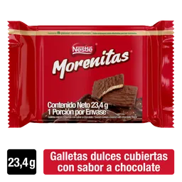 Galletas MORENITAS cubiertas con chocolate 23,4g