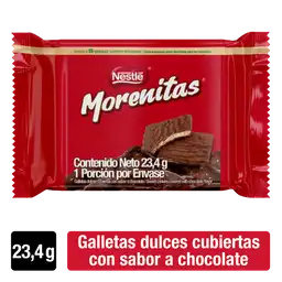 Galletas MORENITAS cubiertas con chocolate 23,4g