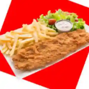Hamburdogchiken Fries House Especial