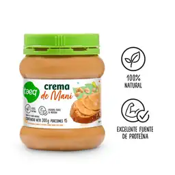 Crema de Mani 100 % Taeq