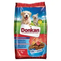 Donkan Alimento para Perro Adulto Sabor a Carnes y Cereales