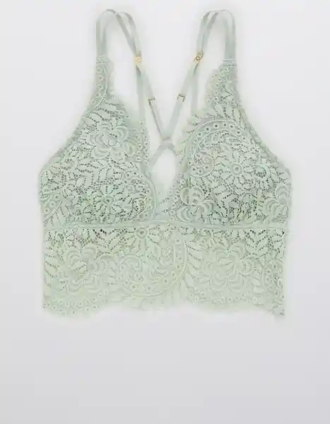 Bralette Aerie Verde Talla Medium American Eagle 16983253