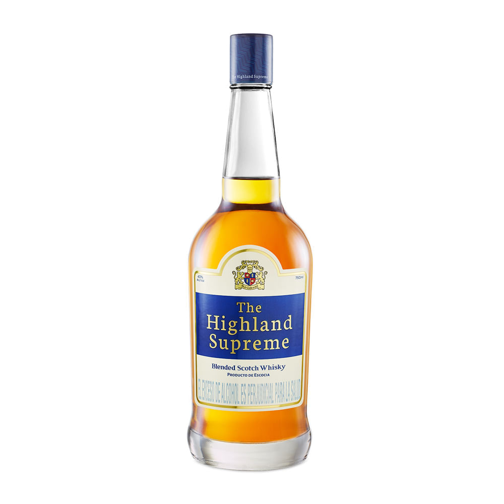 The Highland Supreme Whisky Escocés Mezclado 750 ml