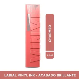 Labial Maybelline Superstay Vinyl Ink Charmed