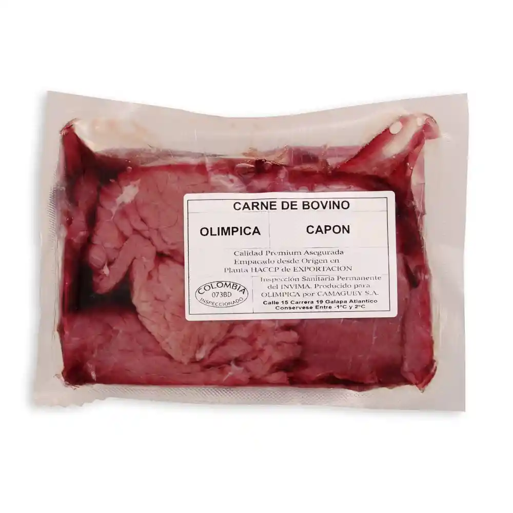 Especial Capón/centro Pierna Olimpica Empacado X Kg