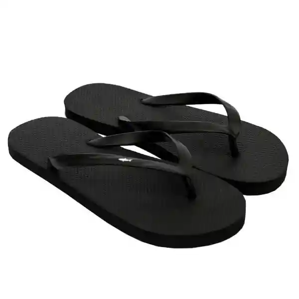 Chanclas Hombre Negras 37-38 Salvador Beachwear