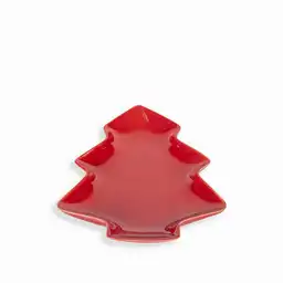 te Gourmet 23682 Bandeja Arbol Navidad Roja Ambien