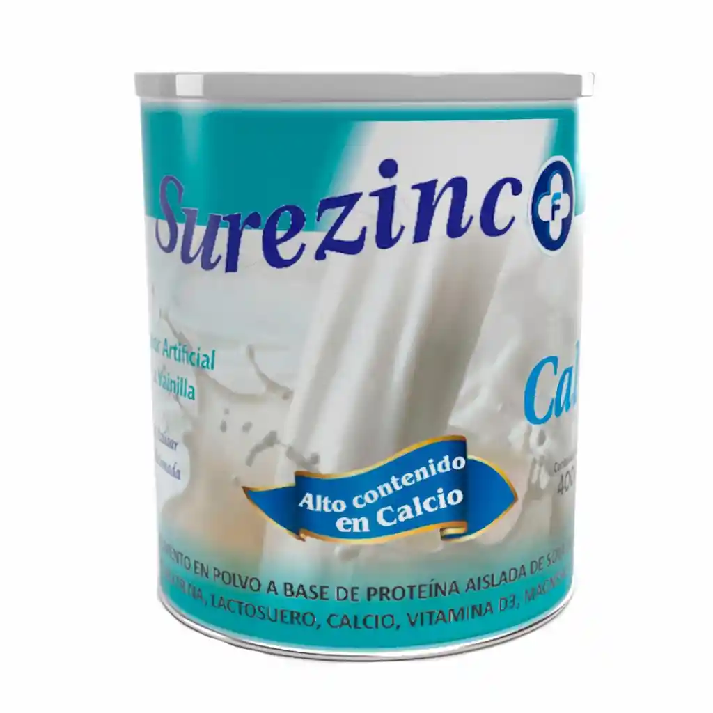 Surezinc Suplemento Alimenticio Sabor A Vainilla