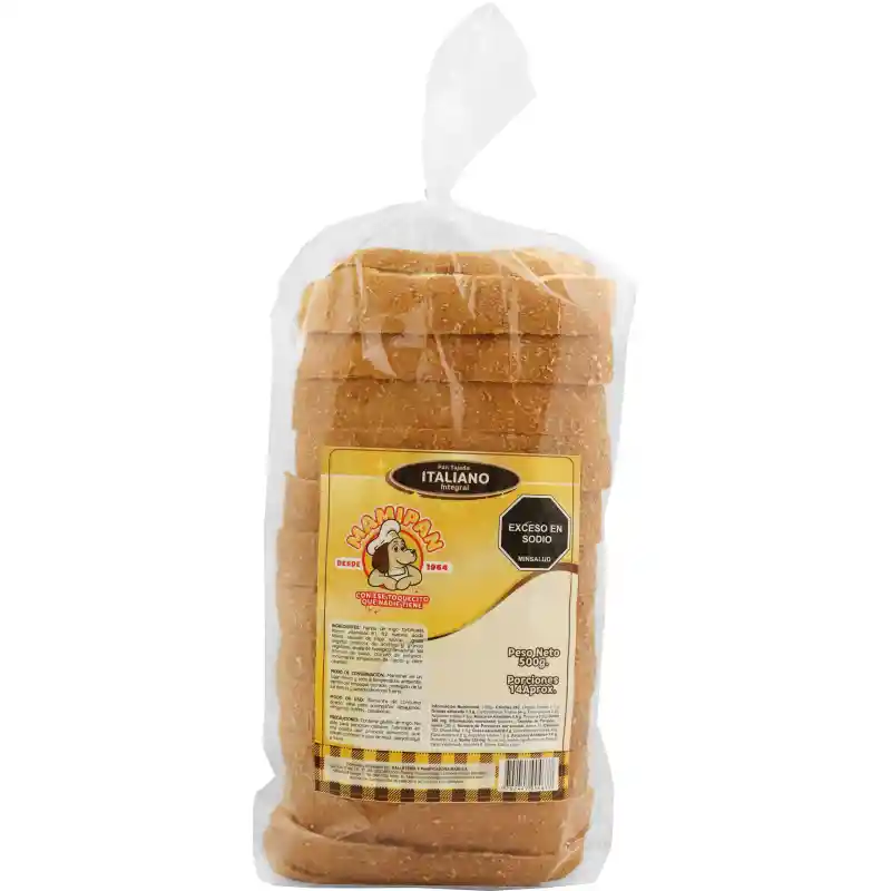 Mami Pan Italiano Integral