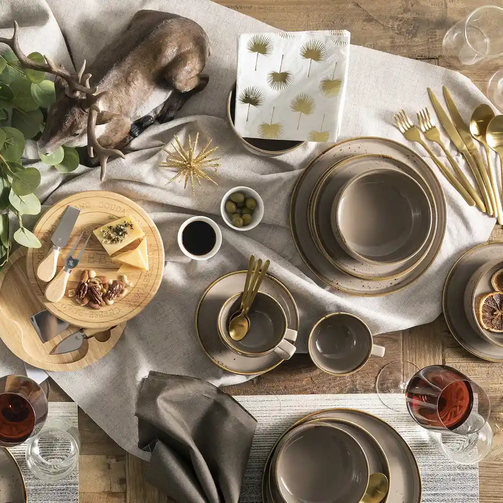 Servilletas Aspen Dorada Ambiente Gourmet