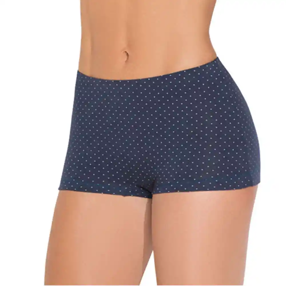 Panty Algodón Dama Xl Azul Oscuro 39146 St Rina Talla Xl