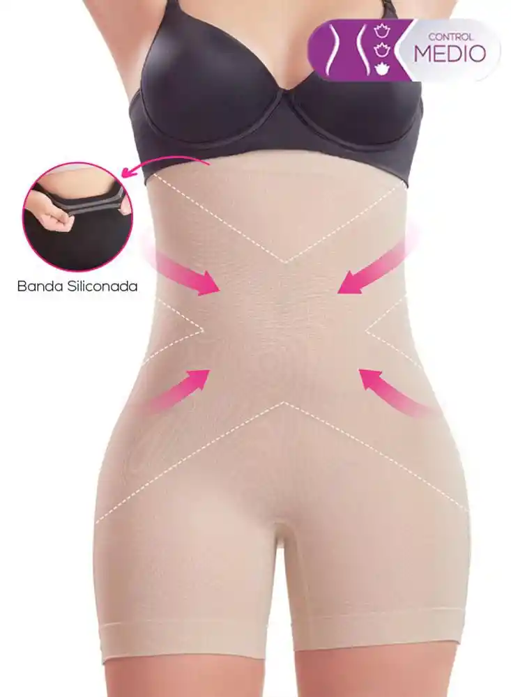 Boxer Reductor Talle Alto L-natural