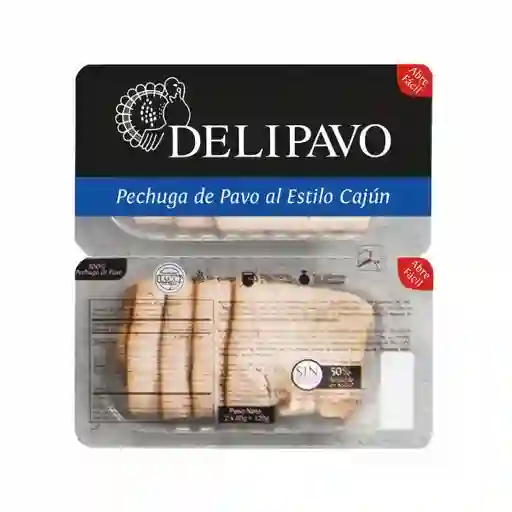 Delipavo Pechuga de Pavo Cajún