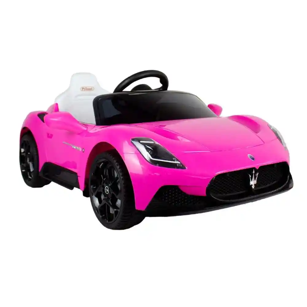 Carro Montable Eléctrico Para Niños Maserati Mc20 Prinsel Rosado