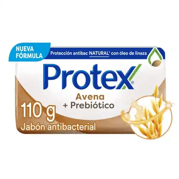 Jabón Antibacterial Protex Avena 110 g x 3 Und