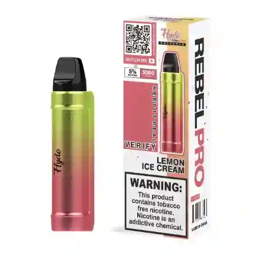 Hyde Rebel 5k Puffs (lemon Ice Cream)