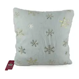 Cojín Copos Color Blanco Krea